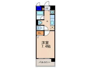 パークサイド西小路の物件間取画像